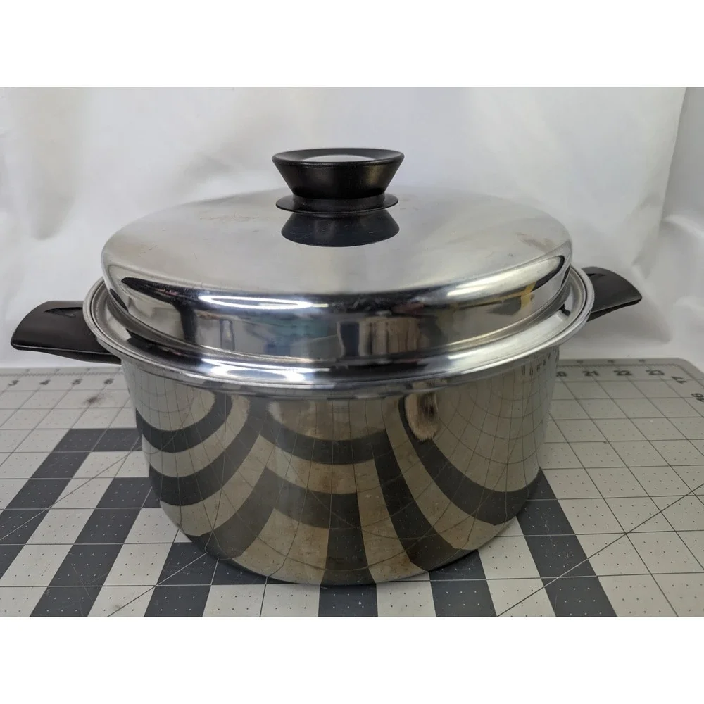 Celebrity Stock Pot Stainless Stock Pot Pan Egg Poacher 304S 3 Ply‎